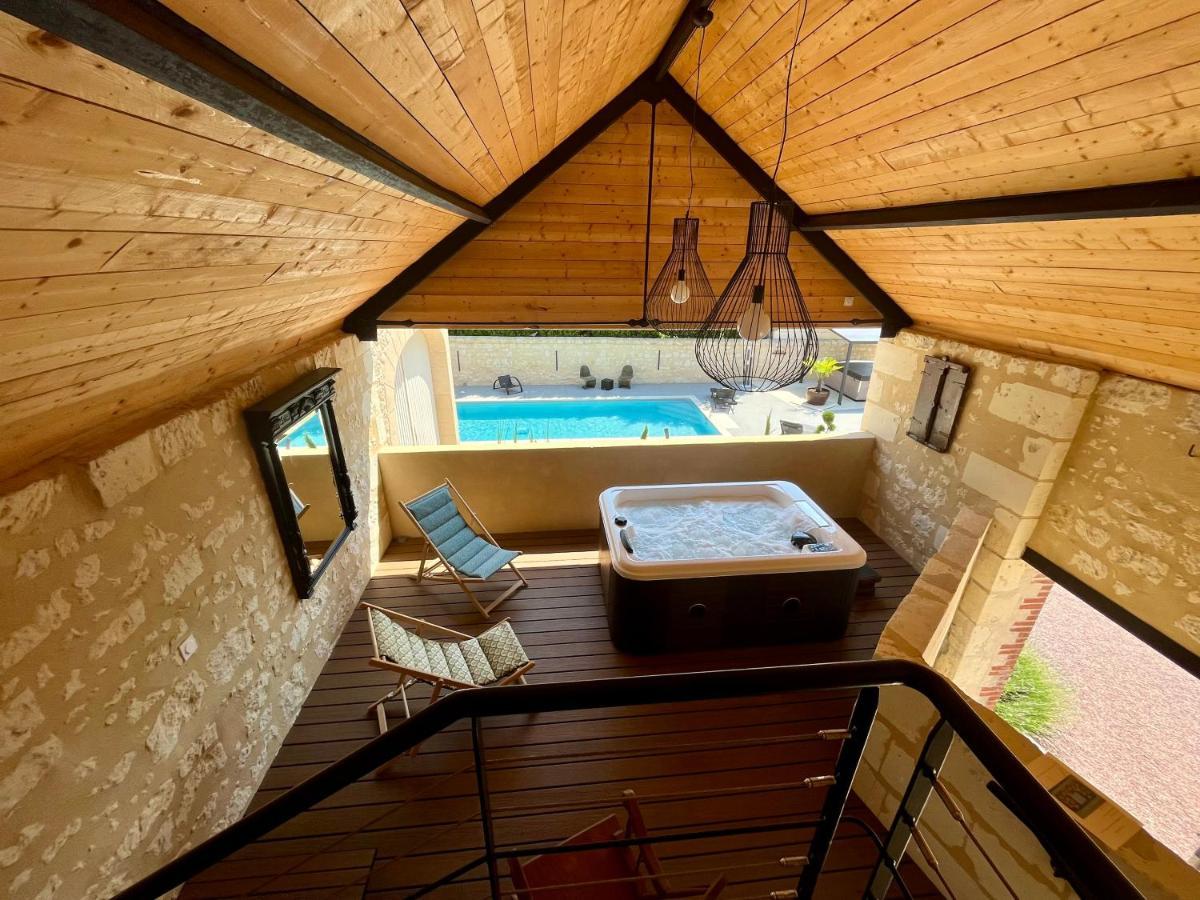 Cave Auger La Maison D'Hotes Restigne Экстерьер фото