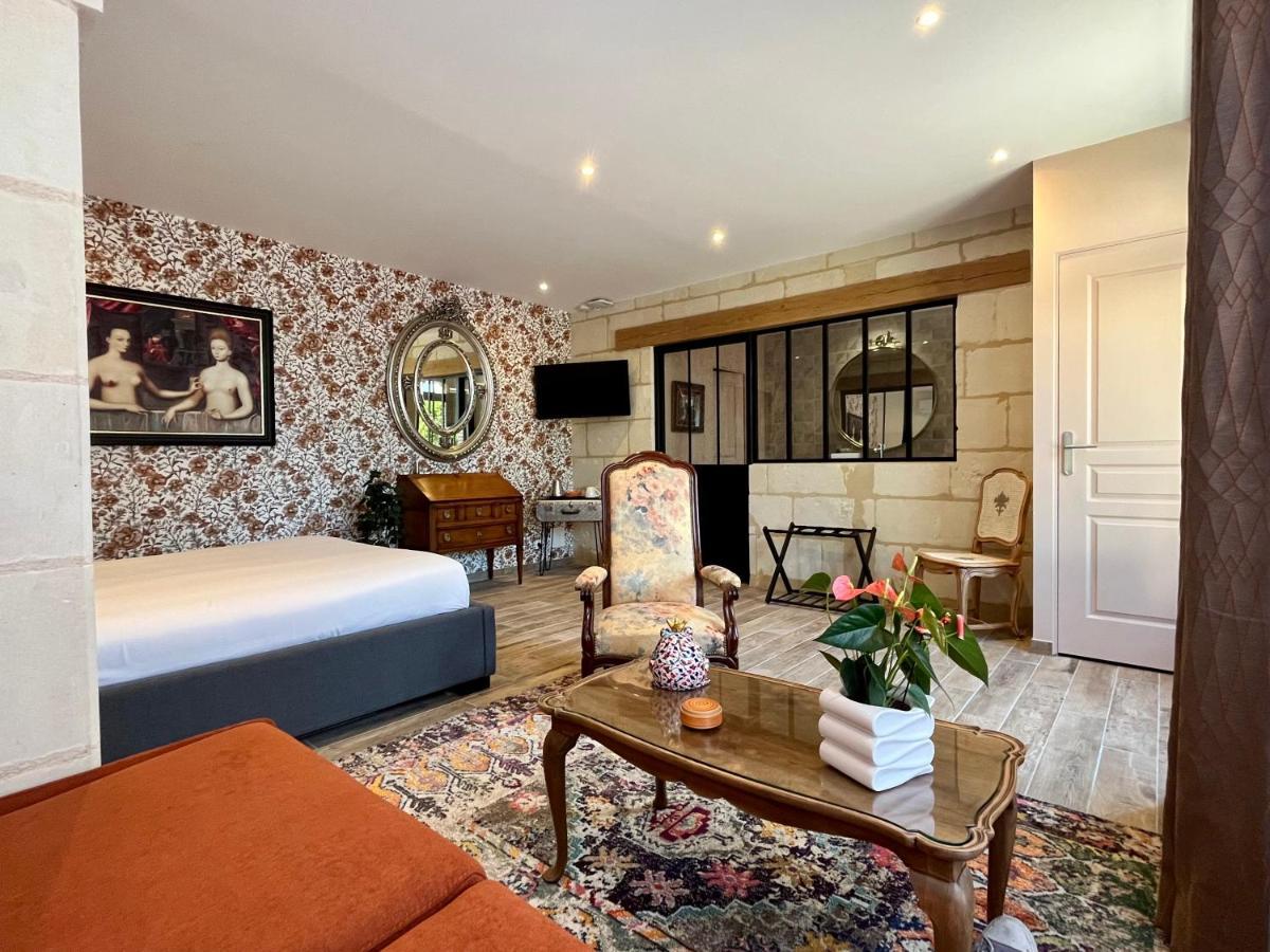 Cave Auger La Maison D'Hotes Restigne Экстерьер фото